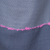Schal aus Baby-Alpaka-Mischgewebe - Handgewebter Schal aus rosa und grauem Baby-Alpaka-Mischgewebe