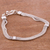 Sterling silver chain bracelet, 'Dragon Royalty' - Sterling Silver Naga Chain Bracelet from Peru (image 2b) thumbail