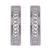 Sterling silver filigree half-hoop earrings, 'Imperial Elegance' - Sterling Silver Filigree Half-Hoop Earrings from Peru thumbail