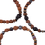 Onyx, hematite and ceramic beaded stretch bracelets, 'Inca Bliss' (set of 3) - Three Onyx Hematite and Ceramic Beaded Bracelets from Peru (image 2d) thumbail