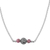 Rhodonite filigree pendant necklace, 'Pink Royalty' - Rhodonite Filigree Pendant Necklace from Peru thumbail