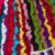 Alpaca blend chullo hat, 'Colorful Carnival' - Hand-Crocheted Fringed Alpaca Blend Chullo Hat from Peru