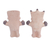 Ceramic sculptures, 'Chancay Nobility' (pair) - Two Handcrafted Chancay Ceramic Replica Sculptures from Peru (image 2e) thumbail