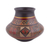 Jarrón decorativo de cerámica, 'Incan Ritual' - Jarrón decorativo de cerámica estilo Inca pintado a mano, procedente de Perú