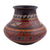 Ceramic decorative vase, 'Divine Inca' - Traditional Inca Ceramic Decorative Vase Crafted in Peru thumbail