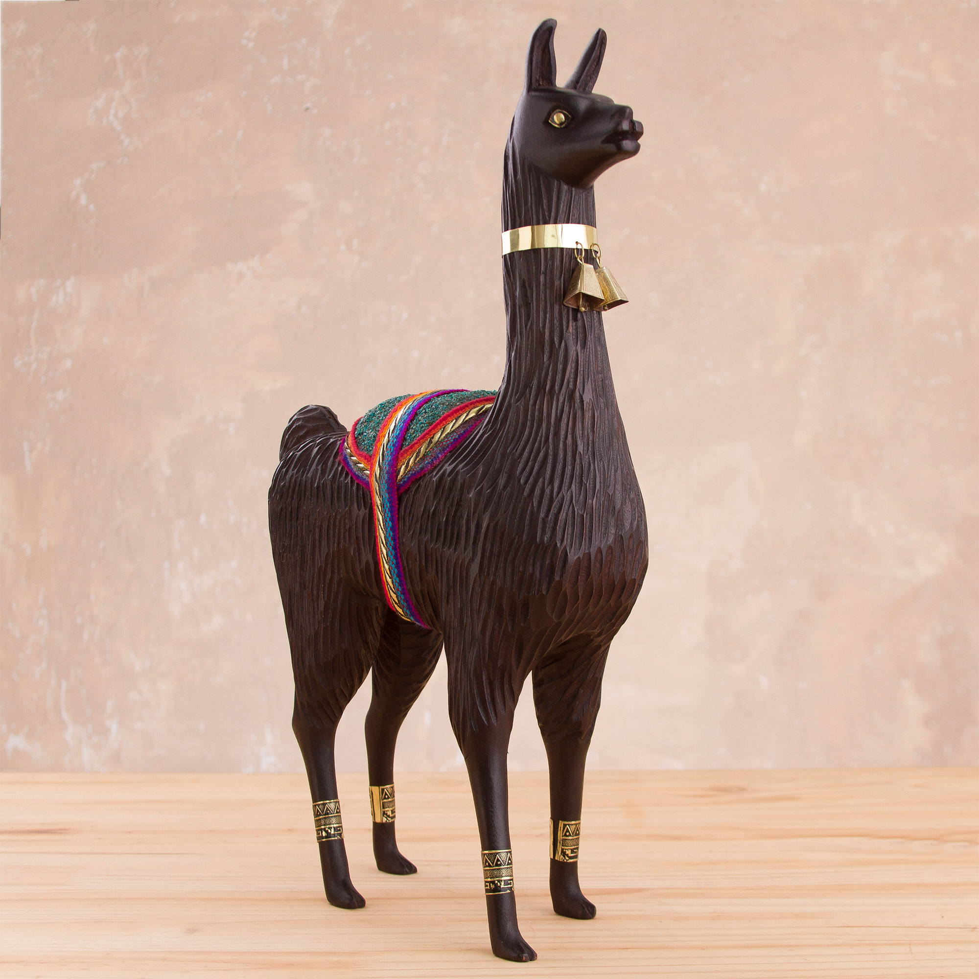 christmas llama statue