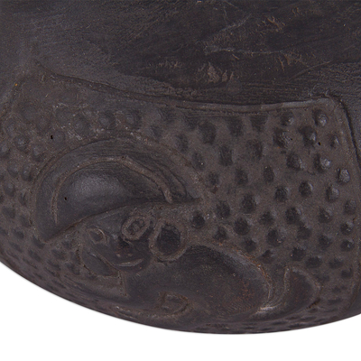 Vasija decorativa de cerámica, 'Chimu Huaco' - Vasija decorativa de cerámica Huaco de una vasija Chimú