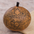 Gourd decorative box, 'Andean Trilogy' - Hand Carved Andean Trilogy Sun and Moon Gourd Decorative Box thumbail