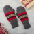 100% alpaca mittens, 'Multicolored Inca' - Multicolored Knit 100% Alpaca Mittens from Peru (image 2b) thumbail