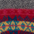 100% alpaca mittens, 'Multicolored Inca' - Multicolored Knit 100% Alpaca Mittens from Peru (image 2e) thumbail