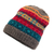 100% alpaca hat, 'Multicolored Inca' - Multicolored Knit 100% Alpaca Hat from Peru (image 2a) thumbail