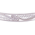 Sterling silver filigree bangle bracelet, 'Elegant Arcs' - Handcrafted Sterling Silver Filigree Waves Bangle Bracelet (image 2d) thumbail