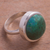 Chrysocolla cocktail ring, 'Tumultuous Sea' - Green-Blue Chrysocolla and Sterling Silver Cocktail Ring thumbail