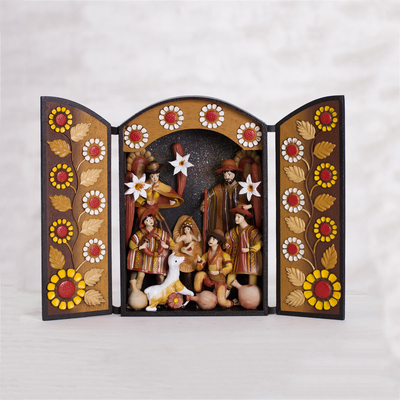 Ceramic retablo, Festive Rites