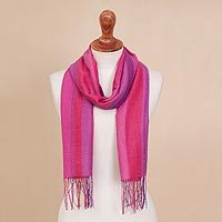 100% alpaca scarf,