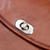 Lederriemen, 'koloniale Mode' - Solide braune Leder-Sling-Handtasche aus Peru