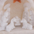 Huamanga stone nativity sculpture, 'Beautiful Nativity' - White Huamanga Stone Hand Carved Nativity Sculpture (image 2d) thumbail