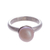 Cultured pearl cocktail ring, 'Pink Nascent Flower' - Cultured Pearl Cocktail Ring in Pink from Peru thumbail