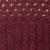 Cotton blend pullover, 'Open Elegance in Wine' - Knit Cotton Blend Pullover in Wine from Peru (image 2d) thumbail