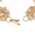 Gold plated sterling silver filigree link bracelet, 'Golden Flight' - Gold Plated Sterling Silver Filigree Butterfly Link Bracelet (image 2e) thumbail