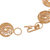 Gold plated sterling silver filigree link bracelet, 'Paisley Spirals' - Gold Plated Sterling Silver Filigree Spirals Link Bracelet (image 2d) thumbail