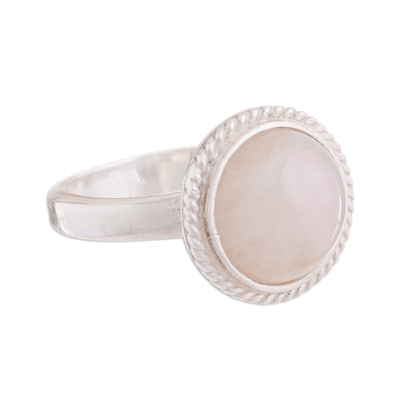 Agate Single Stone Cocktail Ring Crafted in Peru