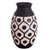 Ceramic decorative vase, 'Chulucanas Geometry' - Geometric Chulucanas Ceramic Decorative Vase from Peru