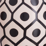 Ceramic decorative vase, 'Chulucanas Geometry' - Geometric Chulucanas Ceramic Decorative Vase from Peru