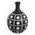 Ceramic decorative vase, 'Chulucanas Squares' - Square Motif Chulucanas Ceramic Decorative Vase from Peru (image 2b) thumbail