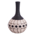 Ceramic decorative vase, 'Chulucanas Waves' - Wave Motif Chulucanas Ceramic Decorative Vase from Peru (image 2a) thumbail