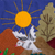 Cotton blend applique wall hanging, 'Life in the Andes' - Embroidered Cotton Blend Applique Wall Hanging from Peru (image 2d) thumbail