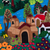 Cotton blend applique wall hanging, 'Church in the Andes' - Cotton Blend Applique Wall Hanging from Peru (image 2d) thumbail