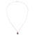 Cultured pearl pendant necklace, 'Floral Wonder in Blue-Grey' - Blue-Grey Cultured Pearl Pendant Necklace from Peru (image 2d) thumbail