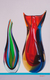 'The Color of My Dreams' - Oil Painting of Two Colorful Glass Sculptures from Peru thumbail