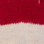 100% baby alpaca fingerless gloves, 'Crimson Peaks' - Baby Alpaca Fingerless Gloves in Crimson and Eggshell (image 2c) thumbail