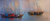'Twilight' (2017) - Signed Expressionist Boat Painting from Peru thumbail