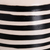 Ceramic decorative vase, 'Lines in Motion' - Striped Chulucanas Ceramic Decorative Vase from Peru (image 2d) thumbail