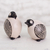 Ceramic figurines, 'Dove Love' (pair) - Chulucanas Ceramic Dove Figurines from Peru (Pair) (image 2b) thumbail
