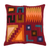 Wool cushion cover, 'Inca Labyrinth' - Square Wool Cushion Cover from Peru (image 2a) thumbail