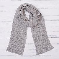100% alpaca scarf,