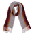 100% alpaca scarf, 'Grey Passion' - Handwoven 100% Alpaca Scarf in Grey from Peru