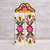 Ceramic and wood retablo, 'Guadalupe' - Ceramic and Wood Retablo of Mother Mary from Peru (image 2b) thumbail