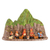 Ceramic nativity sculpture, 'Festivity in Machu Picchu' - Ceramic Nativity Scene Sculpture of Machu Picchu from Peru (image 2a) thumbail