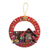 Fabric ornament, 'Happiness in the Andes' - Fabric Nativity Scene Ornament Handcrafted in Peru (image 2a) thumbail