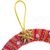 Fabric ornament, 'Happiness in the Andes' - Fabric Nativity Scene Ornament Handcrafted in Peru (image 2d) thumbail