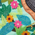 Cotton blend tote, 'Rooster Among Flowers' - Rooster-Themed Cotton Blend Arpillera Tote from Peru (image 2e) thumbail
