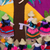 Cotton blend tote, 'Yunza Carnival' - Cultural Cotton Blend Arpilleria Patchwork Tote from Peru