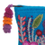 Alpaca clutch, 'Turquoise Garden' - Embroidered Floral Alpaca Clutch in Turquoise from Peru (image 2g) thumbail