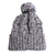 100% alpaca hat, 'Winter Heather' - Knit Heathered 100% Alpaca Hat from Peru (image 2a) thumbail