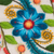 Alpaca blend clutch, 'Vibrant Flowers' - Floral Embroidered Alpaca Blend Clutch in Eggshell from Peru (image 2e) thumbail